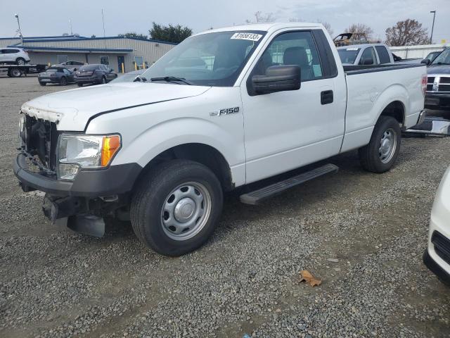 1FTMF1CM5DKG52143 - 2013 FORD F150 WHITE photo 1