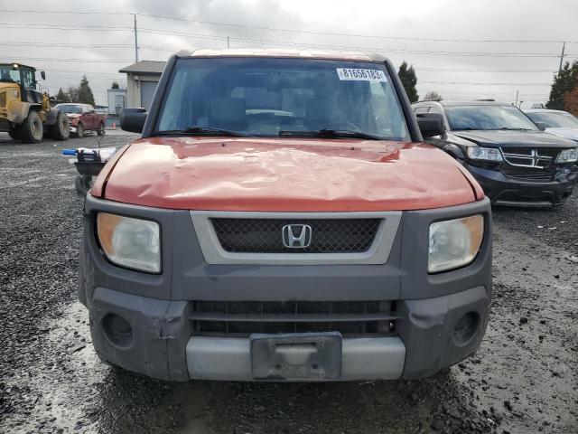 5J6YH28503L028174 - 2003 HONDA ELEMENT EX ORANGE photo 5