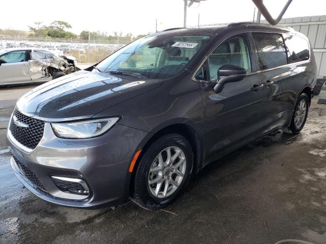 2C4RC1BG2NR134245 - 2022 CHRYSLER PACIFICA TOURING L GRAY photo 1