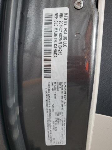 2C4RC1BG2NR134245 - 2022 CHRYSLER PACIFICA TOURING L GRAY photo 14