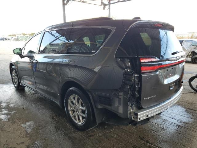 2C4RC1BG2NR134245 - 2022 CHRYSLER PACIFICA TOURING L GRAY photo 2