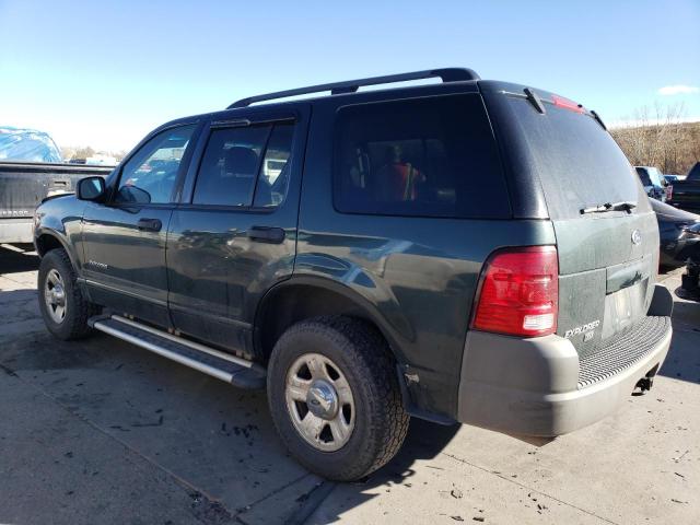 1FMZU72E12ZC39127 - 2002 FORD EXPLORER XLS GREEN photo 2