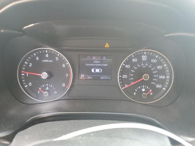 3KPF24AD1LE204962 - 2020 KIA FORTE FE GRAY photo 9