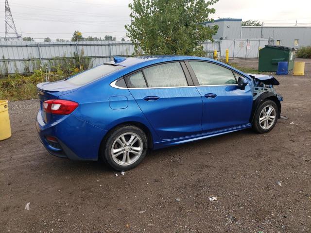 1G1BE5SM2H7172145 - 2017 CHEVROLET CRUZE LT BLUE photo 3
