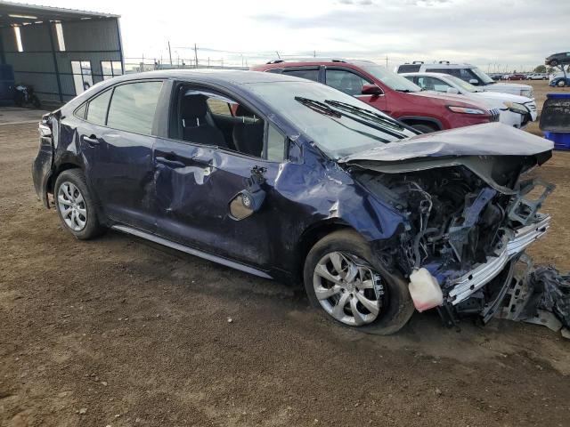 JTDEPRAE8LJ044200 - 2020 TOYOTA COROLLA LE BLUE photo 4