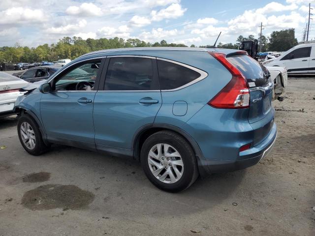 2HKRM3H79FH531238 - 2015 HONDA CR-V EXL TURQUOISE photo 2