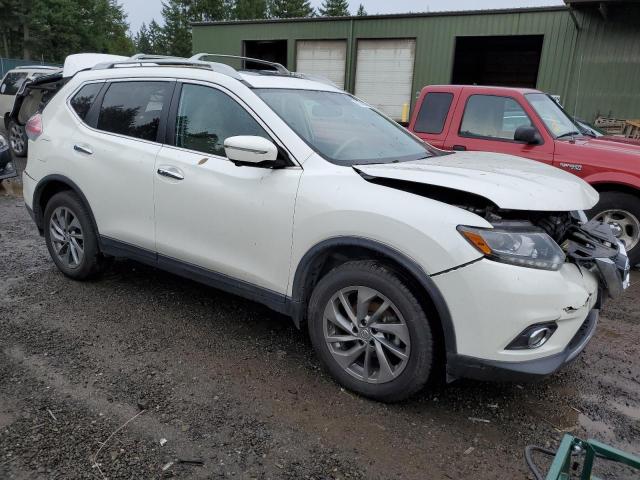 5N1AT2MV1FC922230 - 2015 NISSAN ROGUE S WHITE photo 4