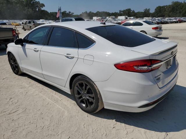 3FA6P0H74JR189931 - 2018 FORD FUSION SE Білий фото 2