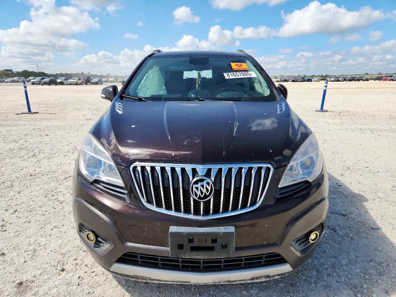 KL4CJASB3GB597314 - 2016 BUICK ENCORE შავი ფოტო 5