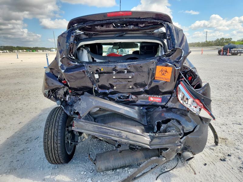 KL4CJASB3GB597314 - 2016 BUICK ENCORE შავი ფოტო 6