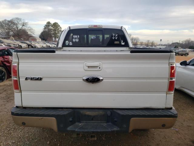 1FTFX1ET7CFB05778 - 2012 FORD F150 SUPER CAB WHITE photo 6