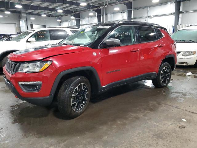 3C4NJDDB1MT574475 - 2021 JEEP COMPASS TRAILHAWK RED photo 1