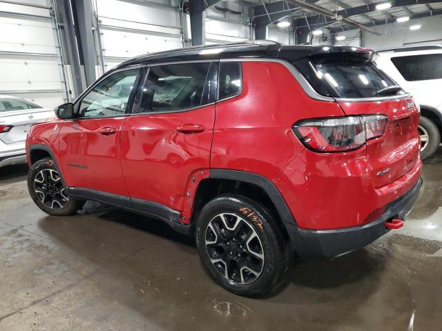 3C4NJDDB1MT574475 - 2021 JEEP COMPASS TRAILHAWK RED photo 2