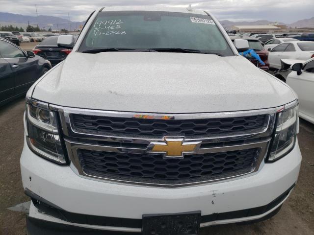 1GNSKBKC4JR117459 - 2018 CHEVROLET TAHOE K1500 LT WHITE photo 5