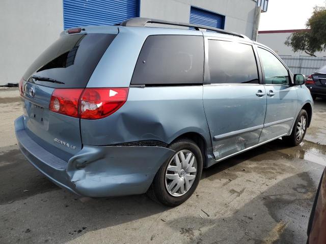 5TDZA23C86S578388 - 2006 TOYOTA SIENNA CE BLUE photo 3