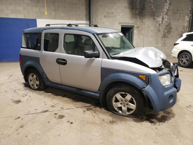 5J6YH28685L034008 - 2005 HONDA ELEMENT EX SILVER photo 4