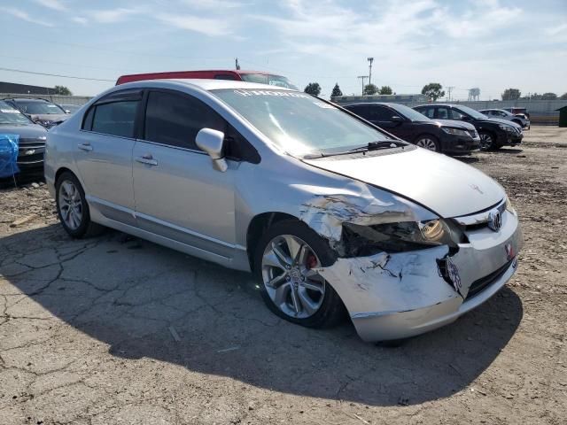 1HGFA16586L064599 - 2006 HONDA CIVIC LX SILVER photo 4