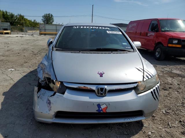 1HGFA16586L064599 - 2006 HONDA CIVIC LX SILVER photo 5