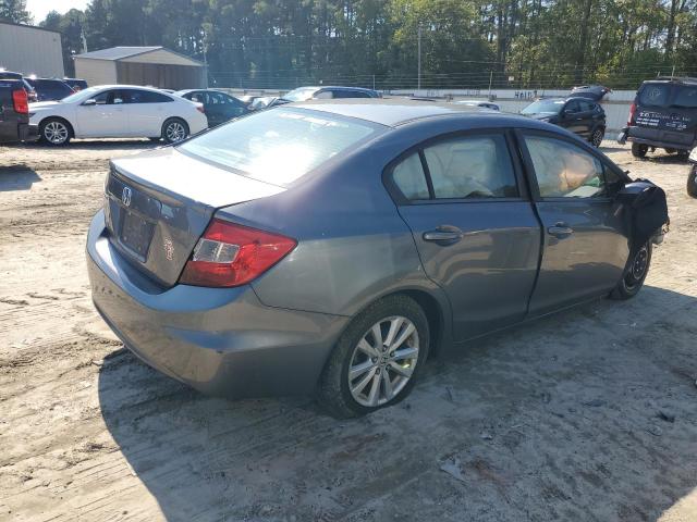 19XFB2F89CE333578 - 2012 HONDA CIVIC EX GRAY photo 3