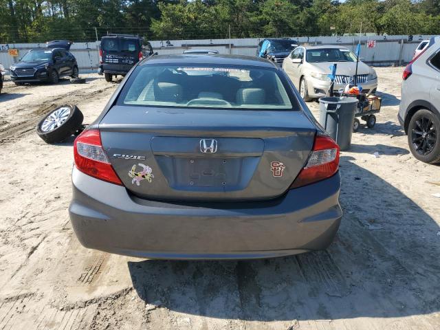 19XFB2F89CE333578 - 2012 HONDA CIVIC EX GRAY photo 6
