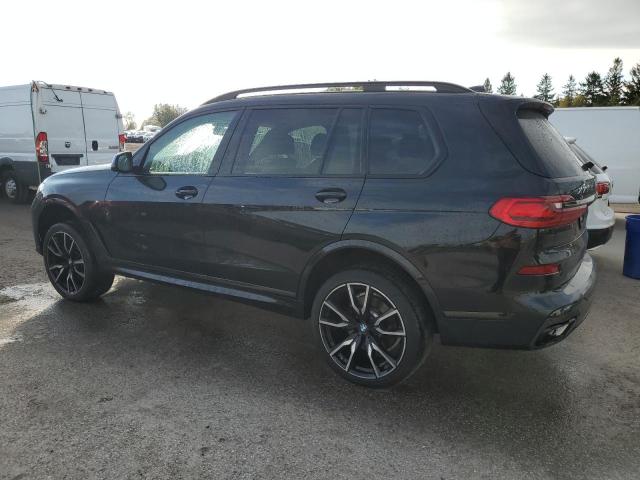 5UXCW2C06M9F30415 - 2021 BMW X7 XDRIVE40I BLACK photo 2