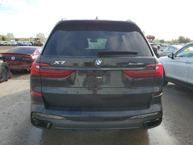 5UXCW2C06M9F30415 - 2021 BMW X7 XDRIVE40I BLACK photo 6