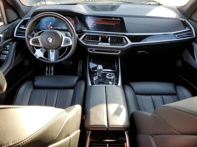 5UXCW2C06M9F30415 - 2021 BMW X7 XDRIVE40I BLACK photo 8