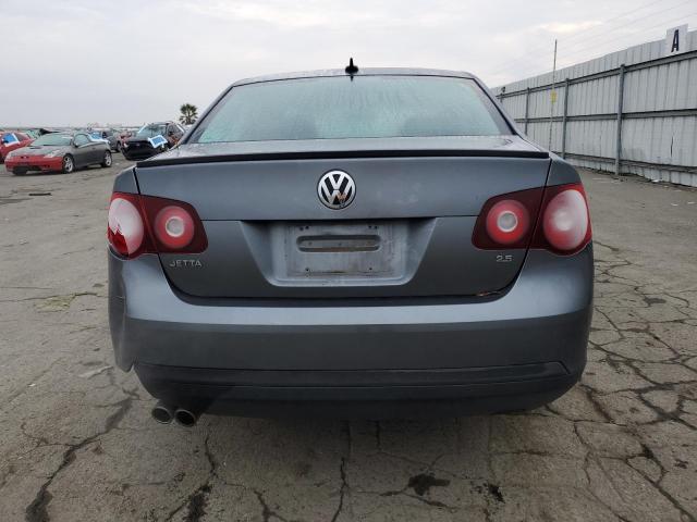 3VWRZ71K58M026301 - 2008 VOLKSWAGEN JETTA SE GRAY photo 6