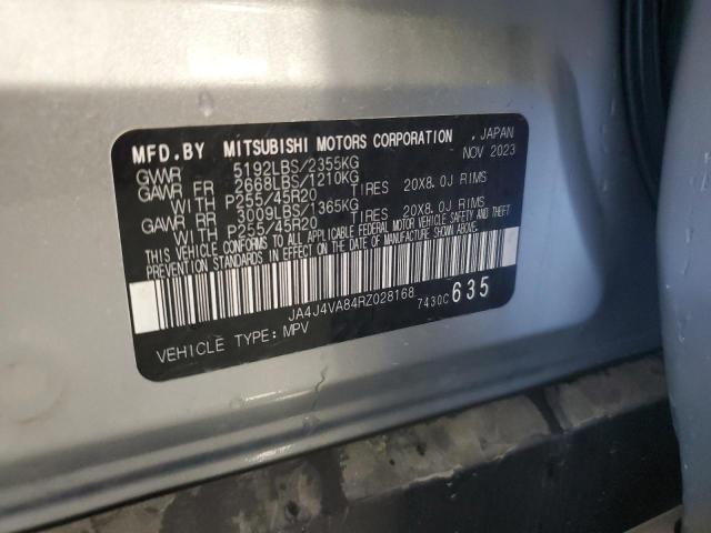 JA4J4VA84RZ028168 - 2024 MITSUBISHI OUTLANDER SE 银色 照片 13