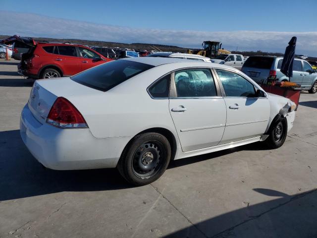 2G1WD5E30C1324534 - 2012 CHEVROLET IMPALA POLICE WHITE photo 3