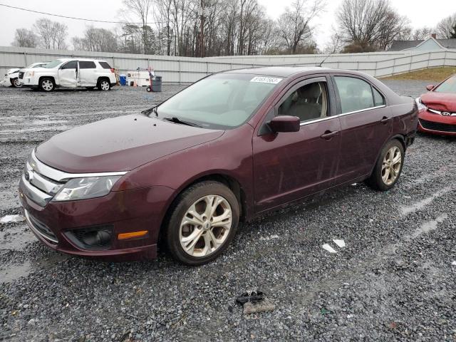 3FAHP0HA9CR432902 - 2012 FORD FUSION SE BURGUNDY photo 1