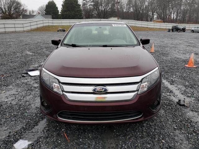 3FAHP0HA9CR432902 - 2012 FORD FUSION SE BURGUNDY photo 5