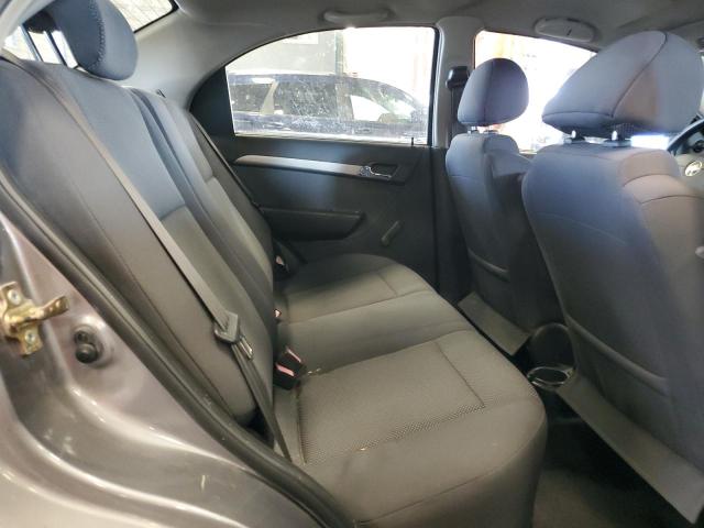 KL1TD56617B073670 - 2007 CHEVROLET AVEO BASE Gri fotoğraf 10
