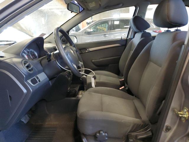 KL1TD56617B073670 - 2007 CHEVROLET AVEO BASE Gri fotoğraf 7