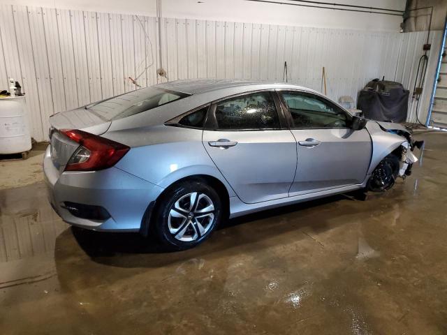 2HGFC2F51JH583984 - 2018 HONDA CIVIC LX SILVER photo 3