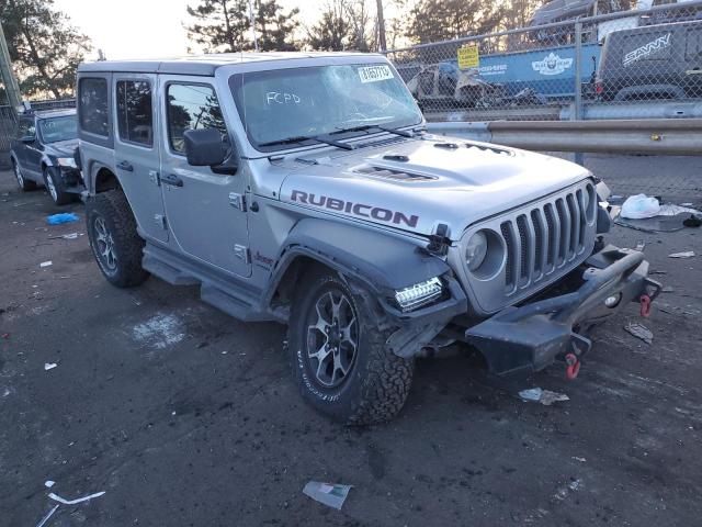 1C4HJXFN6LW190450 - 2020 JEEP WRANGLER RUBICON GRAY photo 4