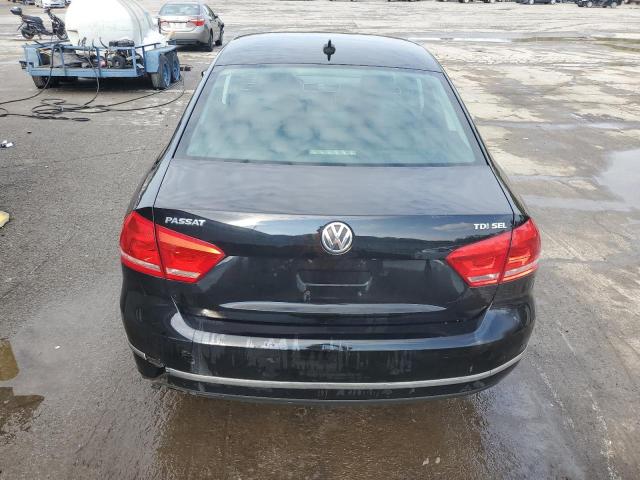 1VWCN7A30DC146836 - 2013 VOLKSWAGEN PASSAT SEL შავი ფოტო 6