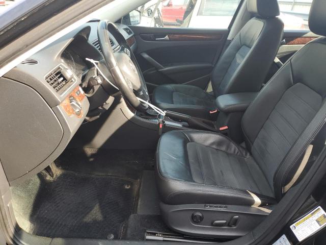 1VWCN7A30DC146836 - 2013 VOLKSWAGEN PASSAT SEL შავი ფოტო 7