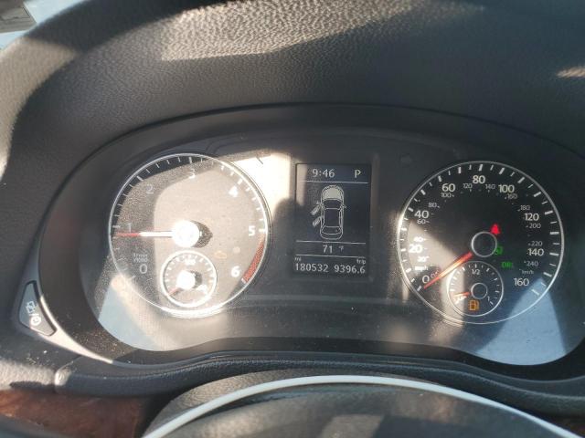 1VWCN7A30DC146836 - 2013 VOLKSWAGEN PASSAT SEL შავი ფოტო 9