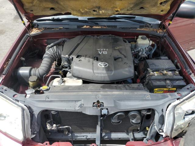 JTEZU14R678078056 - 2007 TOYOTA 4RUNNER SR5 勃艮第红 照片 12