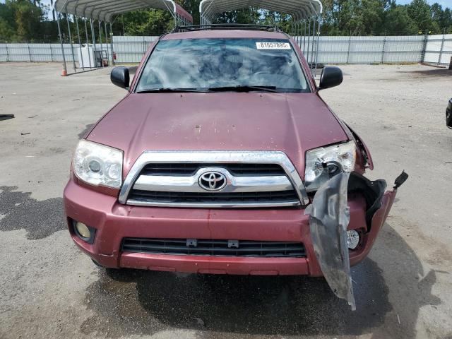 JTEZU14R678078056 - 2007 TOYOTA 4RUNNER SR5 勃艮第红 照片 5