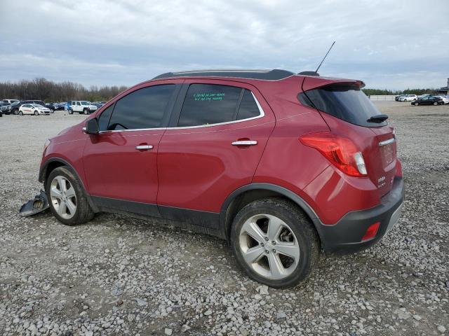 KL4CJASB7GB706521 - 2016 BUICK ENCORE RED photo 2