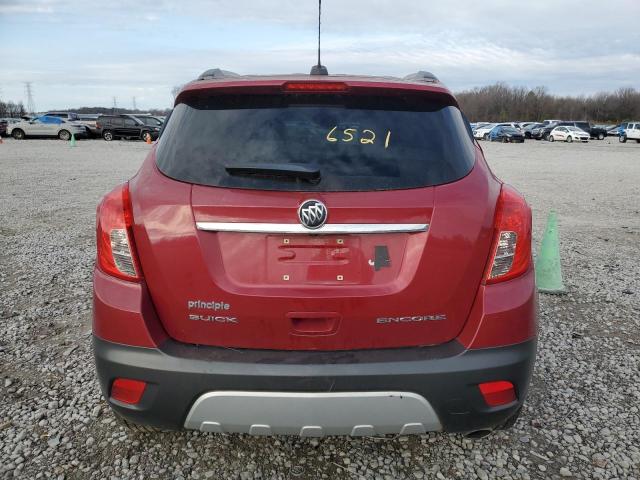 KL4CJASB7GB706521 - 2016 BUICK ENCORE RED photo 6