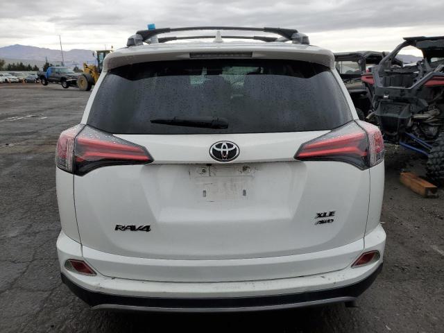 JTMRFREVXHJ708194 - 2017 TOYOTA RAV4 XLE WHITE photo 6