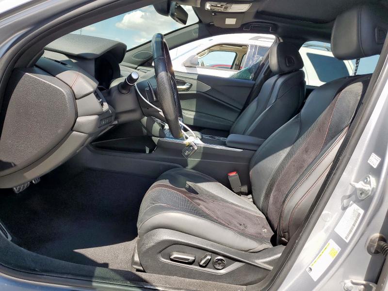 19UUB5F57MA016029 - 2021 ACURA TLX TECH A GRAY photo 7
