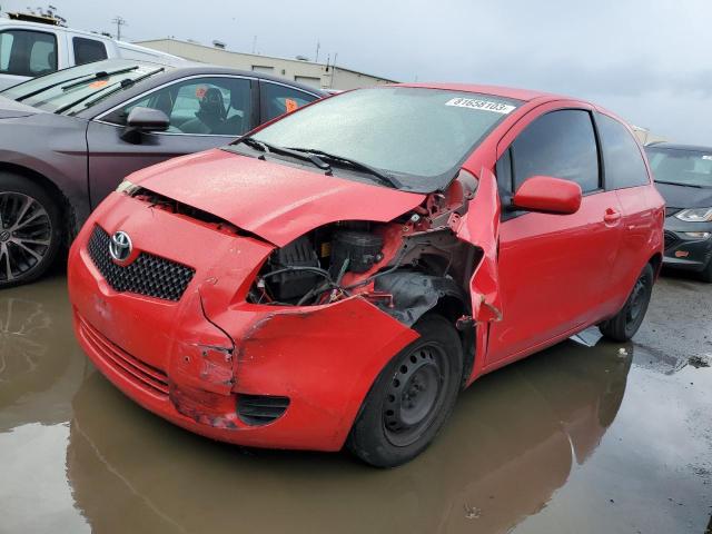 JTDJT923785219382 - 2008 TOYOTA YARIS RED photo 1