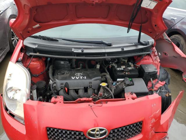 JTDJT923785219382 - 2008 TOYOTA YARIS RED photo 11