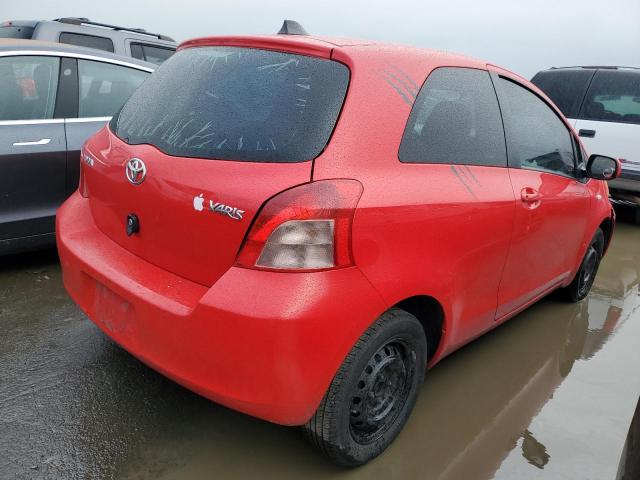 JTDJT923785219382 - 2008 TOYOTA YARIS RED photo 3