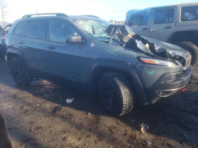 1C4PJMBS0FW692428 - 2015 JEEP CHEROKEE TRAILHAWK GRAY photo 4