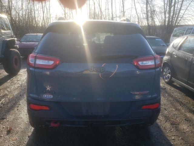 1C4PJMBS0FW692428 - 2015 JEEP CHEROKEE TRAILHAWK GRAY photo 6